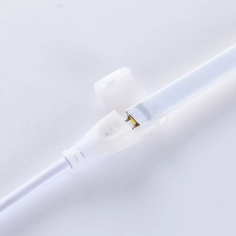 Outdoor Household AC110V 220v Drive Free Rope Lamp Linear Cob Connection LED High Voltage Light Strip Connector Plug - 图片 5