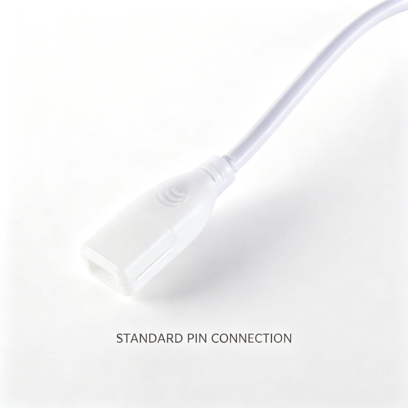 Wireless LED Rope Light Power Supply Cord 45cm Copper Wire 8A AC 110V 220V Driver Adapter Cable with US EU UK AU Custom Plug - 图片 5