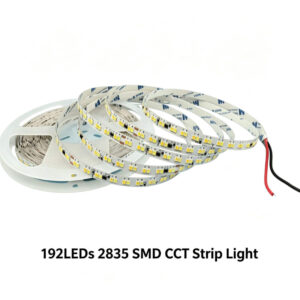 192LEDs 8MM 2835 SMD CCT LED Strip Light 110V 220V High Voltage Color Changing Strip No Power Supply