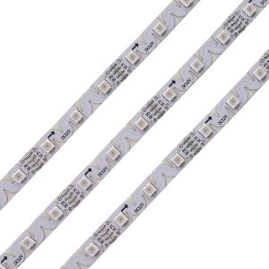 s shape ws2812 60leds full color pixel led strip light